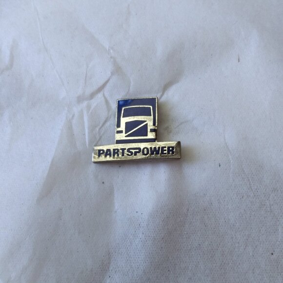 Vintage VOLVO PartsPower Hat Lapel Pin Tie Tack Truck 18 Wheeler Collectible - Picture 7 of 10